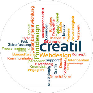 creatil – Webdesign Printdesign und Bürosoftware